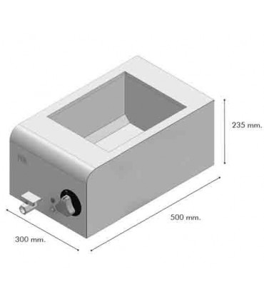 Bain-marie 300 série 500 BM300 HR