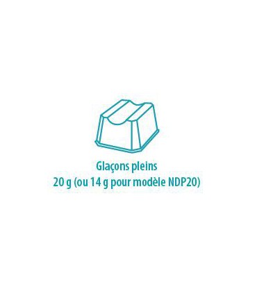 Machine à glaçons à injection ALFANDP20A ITV