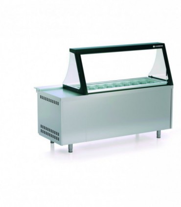 Meuble salade-bar 800 - 3 portes pleines  PC80-200-L CORECO Meuble salade-bar 800 - 3 portes pleines  PC80-200-L CORECO