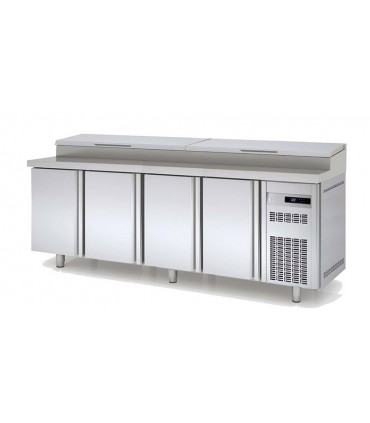 Meuble de préparation 700 positif - 4 portes MFEI70-225 CORECO
