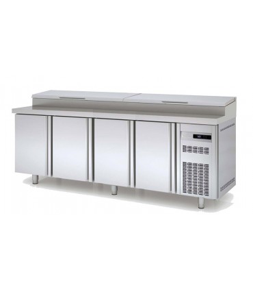 Meuble de préparation 800 positif - 4 portes MFEI80-250 CORECO Meuble de préparation 800 positif - 4 portes MFEI80-250 CORECO
