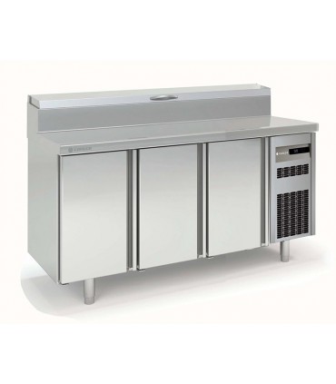 Meuble de préparation 700 positif - 3 portes MFEI70-180-1/6 CORECO Meuble de préparation 700 positif - 3 portes MFEI70-180-1/6 CORECO