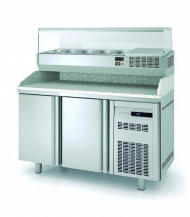 Meuble pizza 600 positif - 2 portes MR60-150-P CORECO