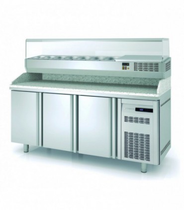 Meuble pizza 800 positif - 3 portes MR80-200-P CORECO
