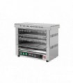 Grille pain double avec minuterie res. acier inox. T06CONB HR