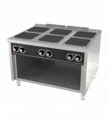 Fourneau 6 plaques Série 900 sur placard CE6P900E HR Fourneau 6 plaques Série 900 sur placard CE6P900E HR