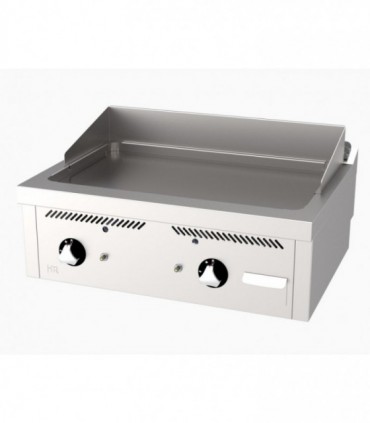 Fry-top série 600 chromée 800 à poser FT6008SCR HR Fry-top série 600 chromée 800 à poser FT6008SCR HR