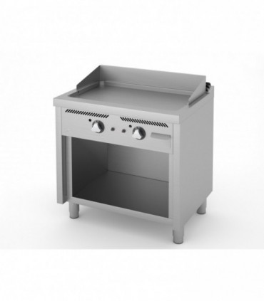 Fry-top série 600 acier rectifié 800 sur placard FT6008E HR