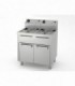 Friteuse 10L+10L triphasée 6 série 600 sur placard FD10L10LTRIF600E HR