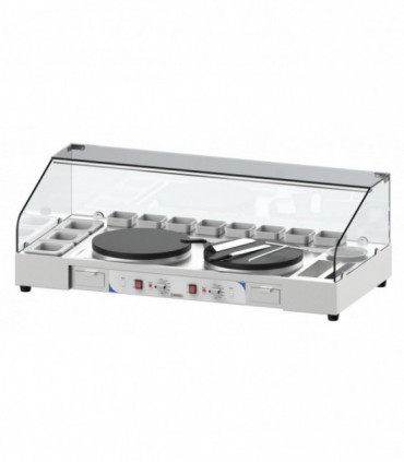 Plan de travail double pour crêpière CPACCD40E CASSELIN