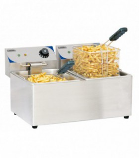 Friteuse électrique 2 x 8 litres CFE82 CASSELIN