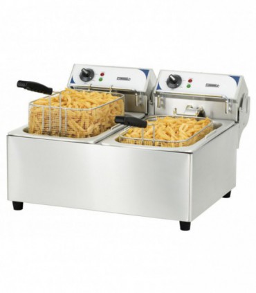 Friteuse électrique 2 x 10 litres CFE102B CASSELIN Friteuse électrique 2 x 10 litres CFE102B CASSELIN