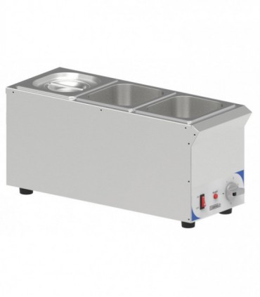 Bain-marie à sauce 3 X Gn 1/6 CBMS316V CASSELIN Bain-marie à sauce 3 X Gn 1/6 CBMS316V CASSELIN