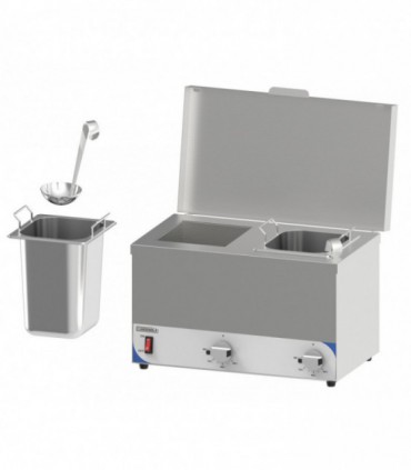 Bain-marie à sauce Compact 2 Cuves CBMSC2H CASSELIN Bain-marie à sauce Compact 2 Cuves CBMSC2H CASSELIN