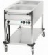 Chariot Bain-marie à eau 2 x GN 1/1 CCBM2V CASSELIN