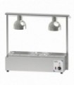 Poste de découpe chauffant avec bain-marie double CPDCBMFRD CASSELIN