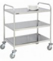 Chariot en inox 3 plateaux CCI3 CASSELIN