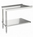 Table d’entrée ou de sortie pour lave-vaisselle 645 mm CT645 CASSELIN