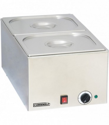 Bain-marie avec 2 x GN 1/2 CBM2 CASSELIN Bain-marie avec 2 x GN 1/2 CBM2 CASSELIN