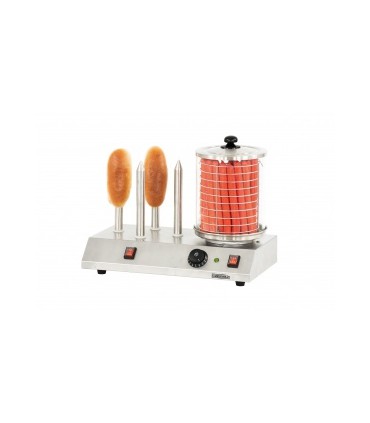 Appareil à Hot Dog électrique 4 Plots CMH1B CASSELIN Appareil à Hot Dog électrique 4 Plots CMH1B CASSELIN