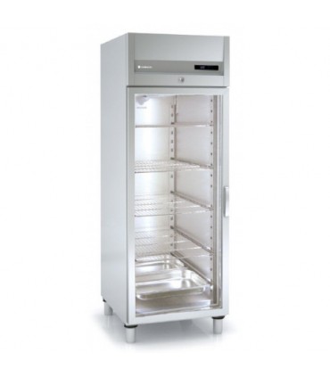 Armoire GN2/1 côtés emboutis négative 1 porte ACGE-751-PF85 CORECO