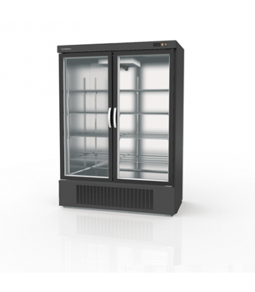 Armoire gourmet 2 porte vitrée positive EBR-1302-NI CORECO
