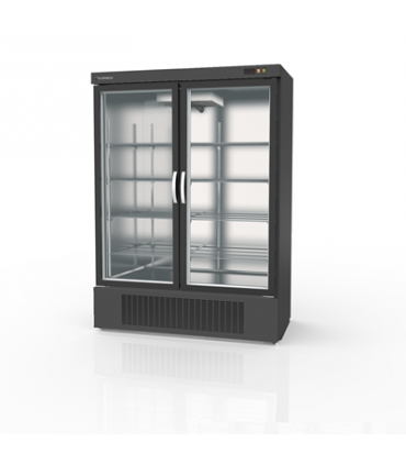 Armoire gourmet 2 porte vitrée négative EBC-1302-NI CORECO