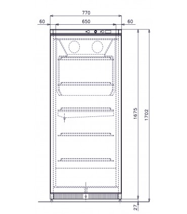 Armoire de stockage AB 500 PV Blanc ou Inox IARP