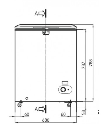Vitrine impulsion d'achat BRAVO 130 IARP
